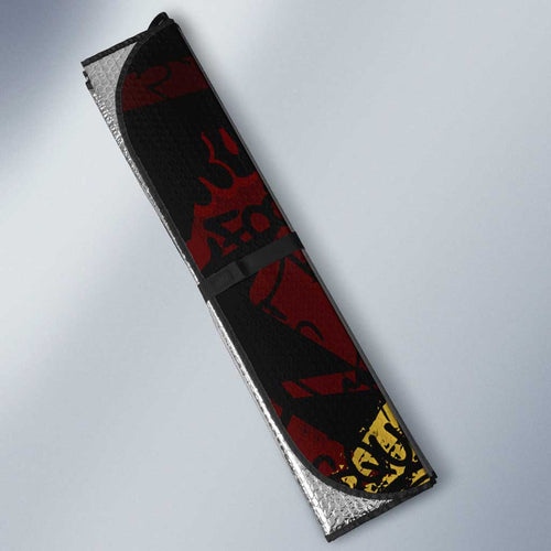 Gold Coast Suns Auto Sun Shade Urban Graffiti Street Art - Bold Abstract Spray Paint