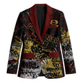 Gold Coast Suns Blazer Urban Graffiti Street Art - Bold Abstract Spray Paint