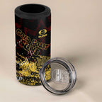 Gold Coast Suns 4 in 1 Can Cooler Tumbler Urban Graffiti Street Art - Bold Abstract Spray Paint