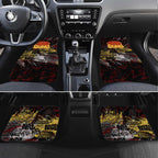 Gold Coast Suns Car Mats Urban Graffiti Street Art - Bold Abstract Spray Paint