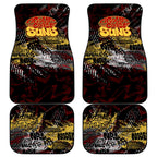 Gold Coast Suns Car Mats Urban Graffiti Street Art - Bold Abstract Spray Paint