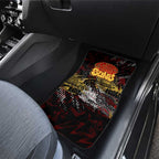 Gold Coast Suns Car Mats Urban Graffiti Street Art - Bold Abstract Spray Paint