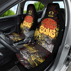 Gold Coast Suns Car Seat Cover Urban Graffiti Street Art - Bold Abstract Spray Paint