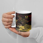 Gold Coast Suns Ceramic Mug Urban Graffiti Street Art - Bold Abstract Spray Paint