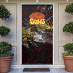 Gold Coast Suns Door Cover Urban Graffiti Street Art - Bold Abstract Spray Paint