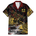 Gold Coast Suns Family Matching Mermaid Dress and Hawaiian Shirt Urban Graffiti Street Art - Bold Abstract Spray Paint