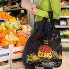Gold Coast Suns Grocery Bag Urban Graffiti Street Art - Bold Abstract Spray Paint