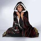Gold Coast Suns Hooded Blanket Urban Graffiti Street Art - Bold Abstract Spray Paint
