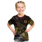 Gold Coast Suns Kid T Shirt Urban Graffiti Street Art - Bold Abstract Spray Paint