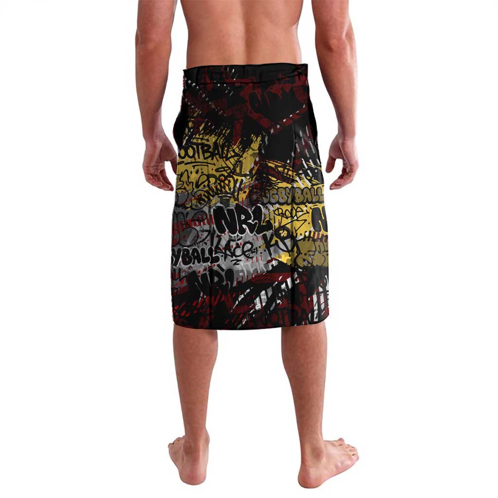 Gold Coast Suns Lavalava Urban Graffiti Street Art - Bold Abstract Spray Paint