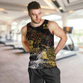 Gold Coast Suns Men Tank Top Urban Graffiti Street Art - Bold Abstract Spray Paint