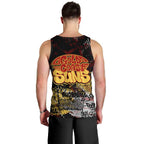 Gold Coast Suns Men Tank Top Urban Graffiti Street Art - Bold Abstract Spray Paint
