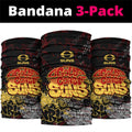 Gold Coast Suns Neck Gaiter Urban Graffiti Street Art - Bold Abstract Spray Paint