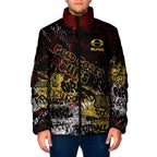 Gold Coast Suns Padded Jacket Urban Graffiti Street Art - Bold Abstract Spray Paint