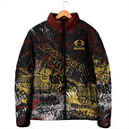Gold Coast Suns Padded Jacket Urban Graffiti Street Art - Bold Abstract Spray Paint