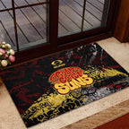 Gold Coast Suns Rubber Doormat Urban Graffiti Street Art - Bold Abstract Spray Paint