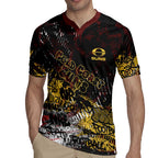 Gold Coast Suns Rugby Jersey Urban Graffiti Street Art - Bold Abstract Spray Paint