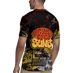 Gold Coast Suns Rugby Jersey Urban Graffiti Street Art - Bold Abstract Spray Paint