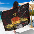 Gold Coast Suns Sarong Urban Graffiti Street Art - Bold Abstract Spray Paint