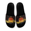 Gold Coast Suns Slide Sandals Urban Graffiti Street Art - Bold Abstract Spray Paint