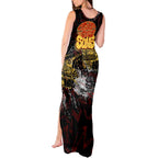 Gold Coast Suns Tank Maxi Dress Urban Graffiti Street Art - Bold Abstract Spray Paint