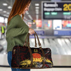 Gold Coast Suns Travel Bag Urban Graffiti Street Art - Bold Abstract Spray Paint
