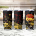 Gold Coast Suns Tumbler Cup Urban Graffiti Street Art - Bold Abstract Spray Paint
