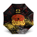 Gold Coast Suns Umbrella Urban Graffiti Street Art - Bold Abstract Spray Paint
