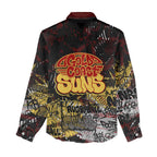 Gold Coast Suns Women Casual Shirt Urban Graffiti Street Art - Bold Abstract Spray Paint