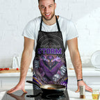 Melbourne Storm Apron The Scream of Lightning Eyes - Indigenous Dot Ripping Effect