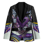 Melbourne Storm Blazer The Scream of Lightning Eyes - Indigenous Dot Ripping Effect