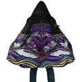 Melbourne Storm Cloak The Scream of Lightning Eyes - Indigenous Dot Ripping Effect