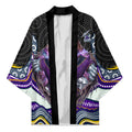 Melbourne Storm Kimono The Scream of Lightning Eyes - Indigenous Dot Ripping Effect