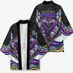 Melbourne Storm Kimono The Scream of Lightning Eyes - Indigenous Dot Ripping Effect