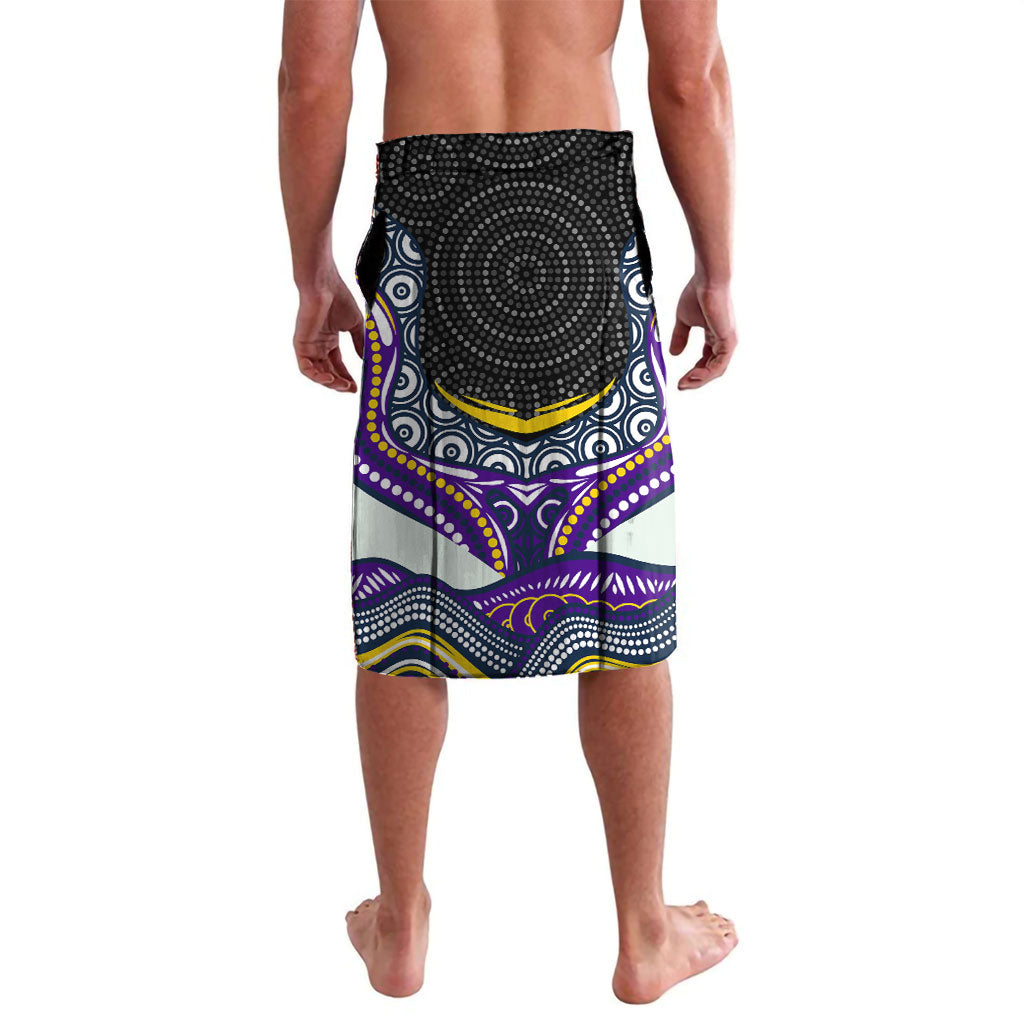 Melbourne Storm Lavalava The Scream of Lightning Eyes - Indigenous Dot Ripping Effect