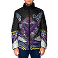 Melbourne Storm Padded Jacket The Scream of Lightning Eyes - Indigenous Dot Ripping Effect