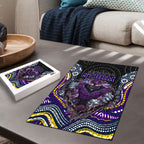 Melbourne Storm Puzzle The Scream of Lightning Eyes - Indigenous Dot Ripping Effect