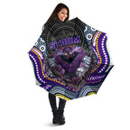Melbourne Storm Umbrella The Scream of Lightning Eyes - Indigenous Dot Ripping Effect