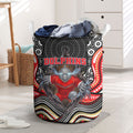 Dolphins Laundry Basket The Scream of Lightning Eyes - Indigenous Dot Ripping Effect