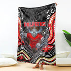 Dolphins Blanket The Scream of Lightning Eyes - Indigenous Dot Ripping Effect