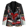 Dolphins Blazer The Scream of Lightning Eyes - Indigenous Dot Ripping Effect