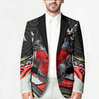 Dolphins Blazer The Scream of Lightning Eyes - Indigenous Dot Ripping Effect