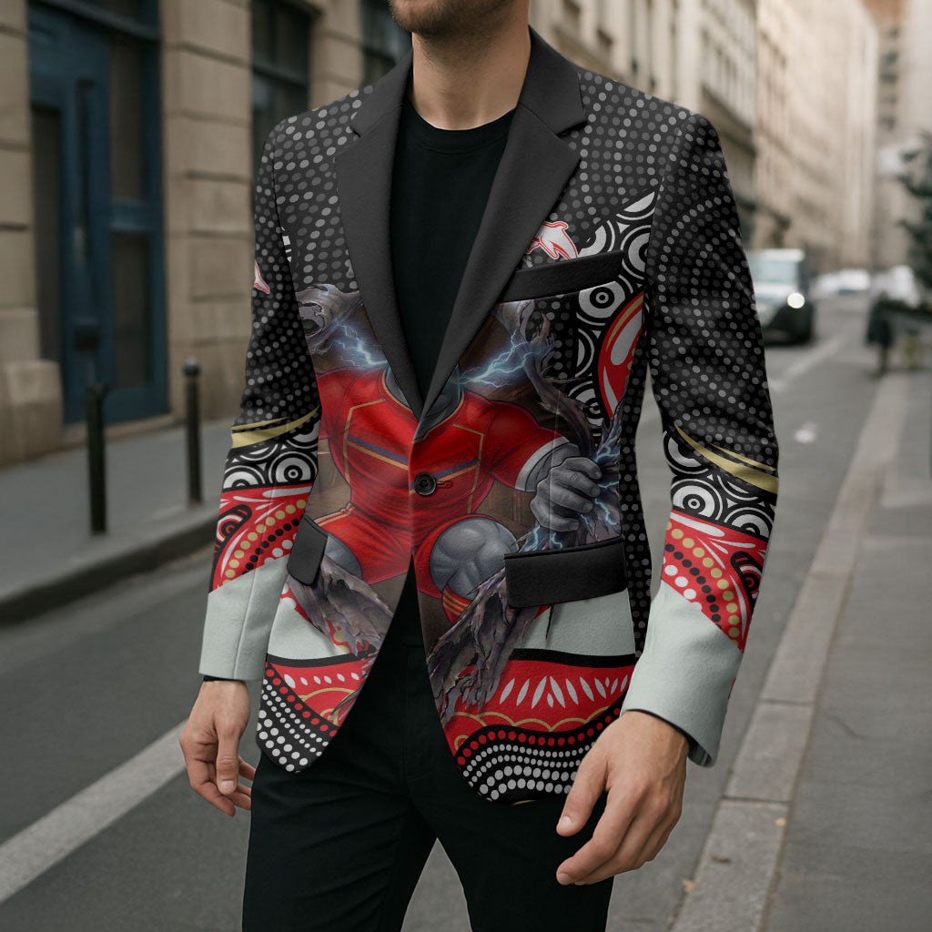 Dolphins Blazer The Scream of Lightning Eyes - Indigenous Dot Ripping Effect
