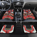Dolphins Car Mats The Scream of Lightning Eyes - Indigenous Dot Ripping Effect