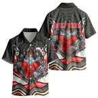 Dolphins Kid Hawaiian Shirt The Scream of Lightning Eyes - Indigenous Dot Ripping Effect