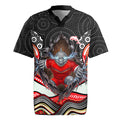 Dolphins Rugby Jersey The Scream of Lightning Eyes - Indigenous Dot Ripping Effect