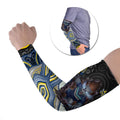 North Queensland Cowboys Arm Sleeves The Scream of Lightning Eyes - Indigenous Dot Ripping Effect