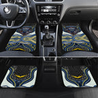 North Queensland Cowboys Car Mats The Scream of Lightning Eyes - Indigenous Dot Ripping Effect