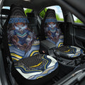North Queensland Cowboys Car Seat Cover The Scream of Lightning Eyes - Indigenous Dot Ripping Effect