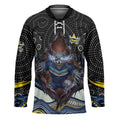 North Queensland Cowboys Hockey Jersey The Scream of Lightning Eyes - Indigenous Dot Ripping Effect